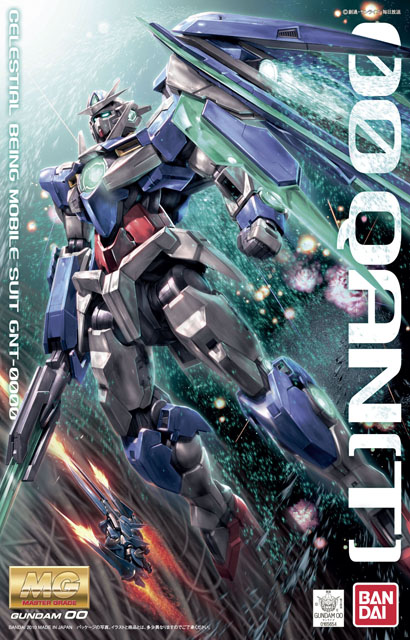 Gundam - MG 00 Qan[T] Celestial Being Mobile Suit (1/100)